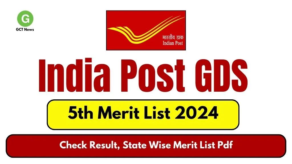 India Post GDS 5th Merit List 2024