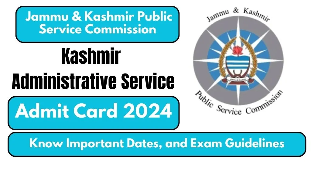 JKPSC KAS Admit Card 2024