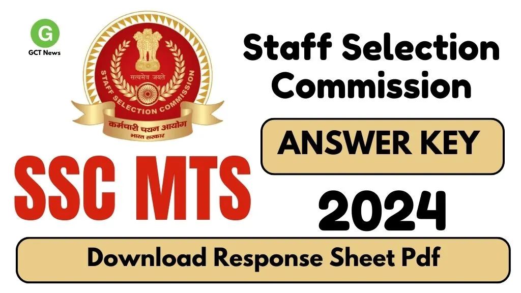 SSC MTS Answer Key 2024