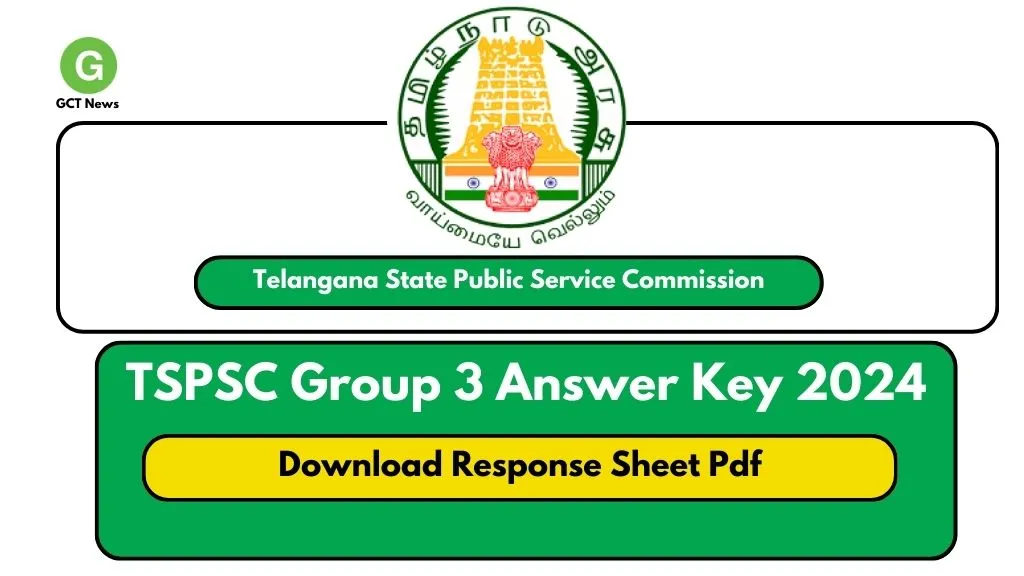 TSPSC Group 3 Answer Key 2024